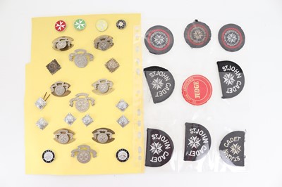 Lot 1272 - LARGE COLLECTION OF BUTTONS, BADGES AND INSIGNIA