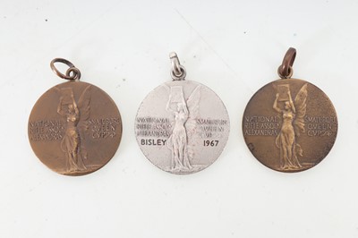 Lot 1273 - G.R.C. RUSSELL CUP SILVER MEDAL