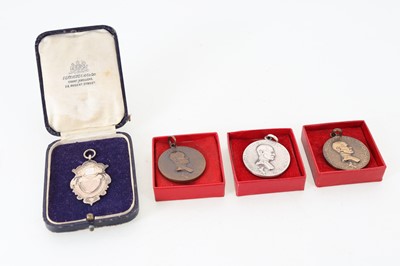 Lot 1273 - G.R.C. RUSSELL CUP SILVER MEDAL