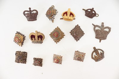 Lot 1279 - GROUP OF BRITISH REGIMENTAL INSIGNIA