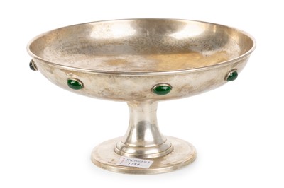 Lot 1755 - ARTS AND CRAFTS SILVER PLATED BOWL