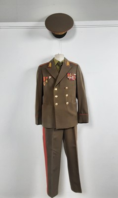 Lot 1281 - VINTAGE USSR ONE STAR GENERAL UNIFORM