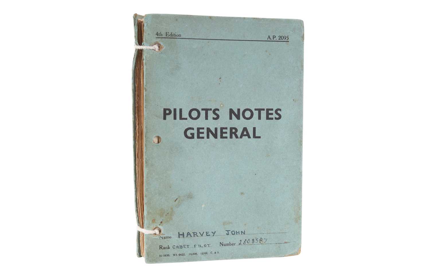 Lot 1290 - R.A.F.HANDBOOKS AND EPHEMERA