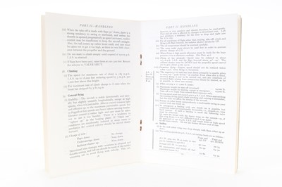 Lot 1291 - FIVE PILOT’S NOTES BOOKLETS