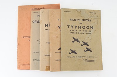 Lot 1291 - FIVE PILOT’S NOTES BOOKLETS