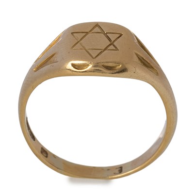 Lot GOLD SIGNET RING