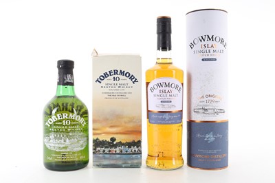 Lot 24 - TOBERMORY 10 YEAR OLD AND BOWMORE LEGEND