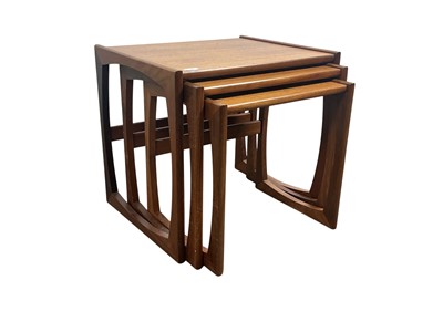 Lot 1841 - ERCOL NEST OF THREE TEAK TABLES