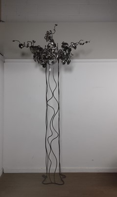 Lot 1830 - CONTEMPORARY CAST METAL SCULPTURE