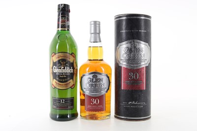 Lot 30 - GLEN ORRIN 30 YEAR OLD AND GLENFIDDICH 12 YEAR OLD
