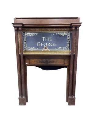 Lot 1757 - LATE VICTORIAN FIREPLACE