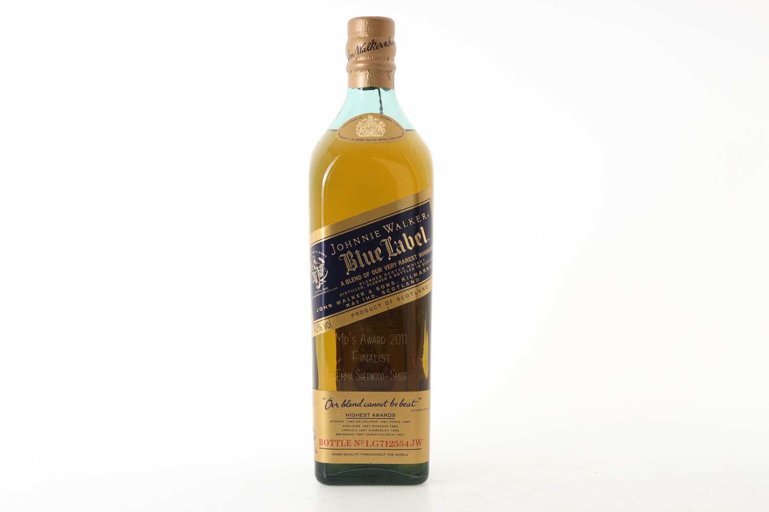 Lot 32 - JOHNNIE WALKER BLUE LABEL
