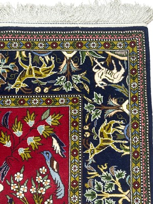 Lot 1844 - ASIAN BORDERED CARPET