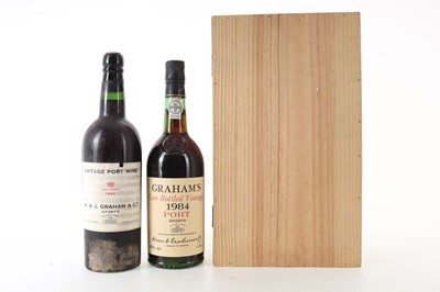 Lot 41 - TWO BOTTLES OF GRAHAM'S PORT