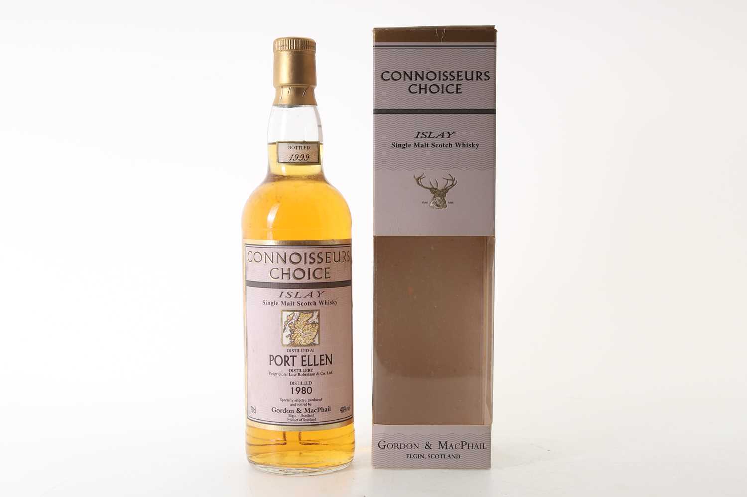 Lot 51 - PORT ELLEN 1980 GORDON & MACPHAIL CONNOISSEURS CHOICE