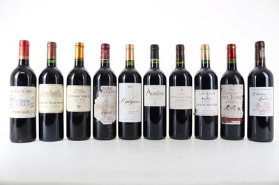 Lot 80 - TEN BOTTLES OF BORDEAUX RED WINE