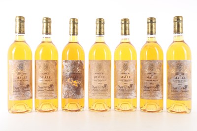 Lot 81 - SEVEN BOTTLES OF CHATEAU DE MALLE 1988 SAUTERNES