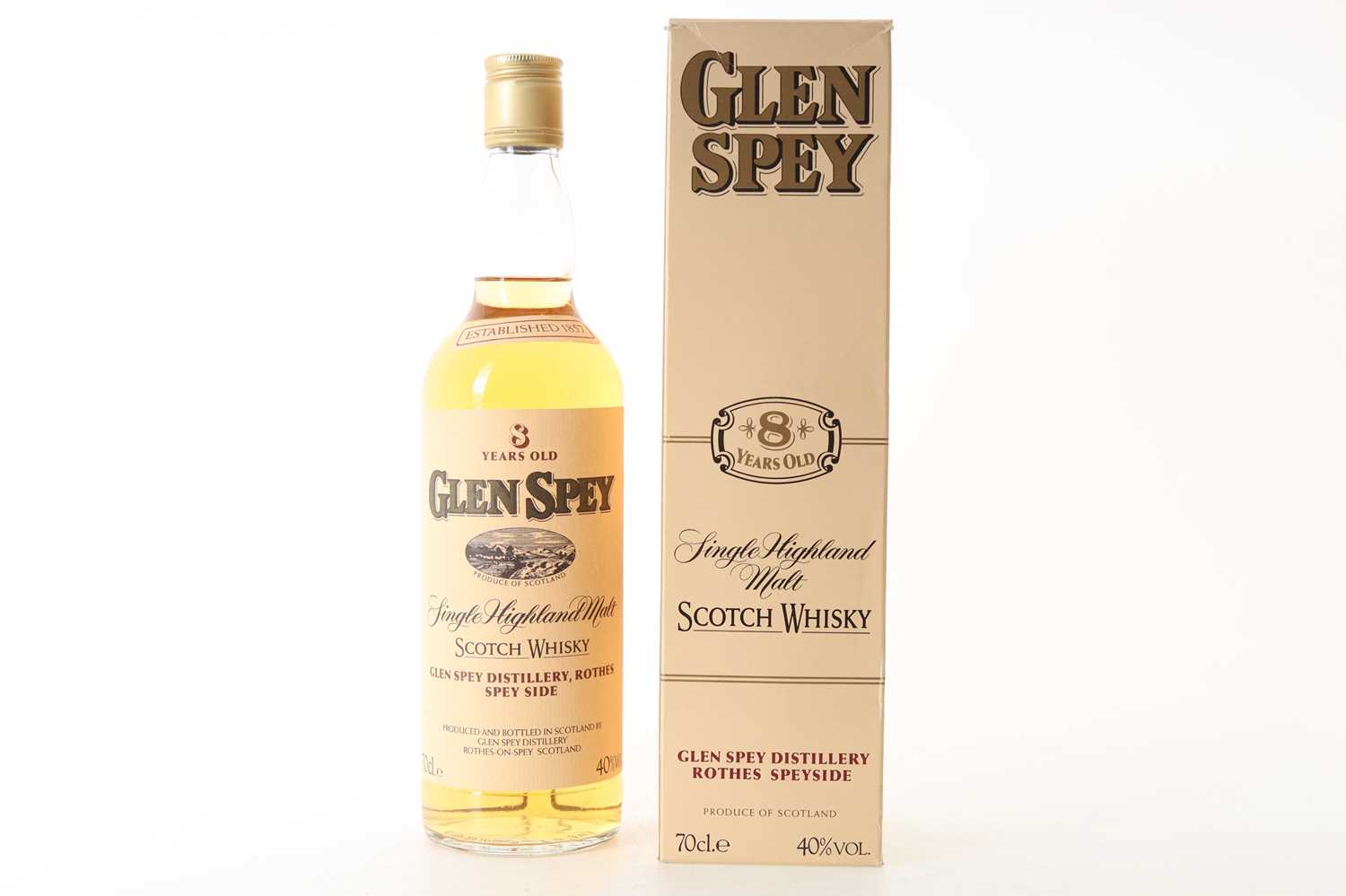 Lot 91 - GLEN SPEY 8 YEAR OLD EARLY 1990S