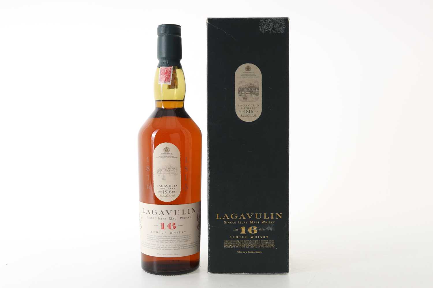 Lot 98 - LAGAVULIN 16 YEAR OLD WHITE HORSE