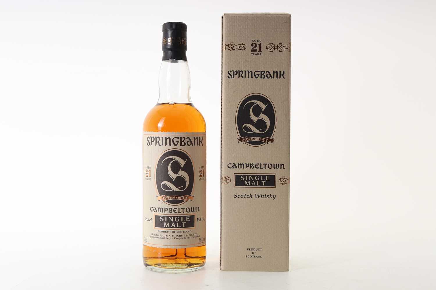 Lot 110 - SPRINGBANK 21 YEAR OLD EARLY 2000S