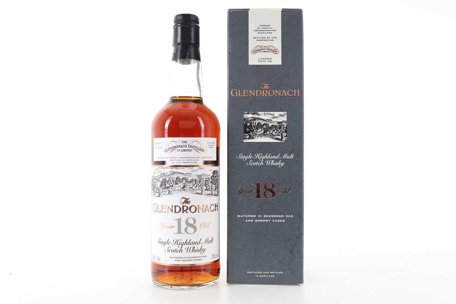 Lot 117 - GLENDRONACH 1976 18 YEAR OLD