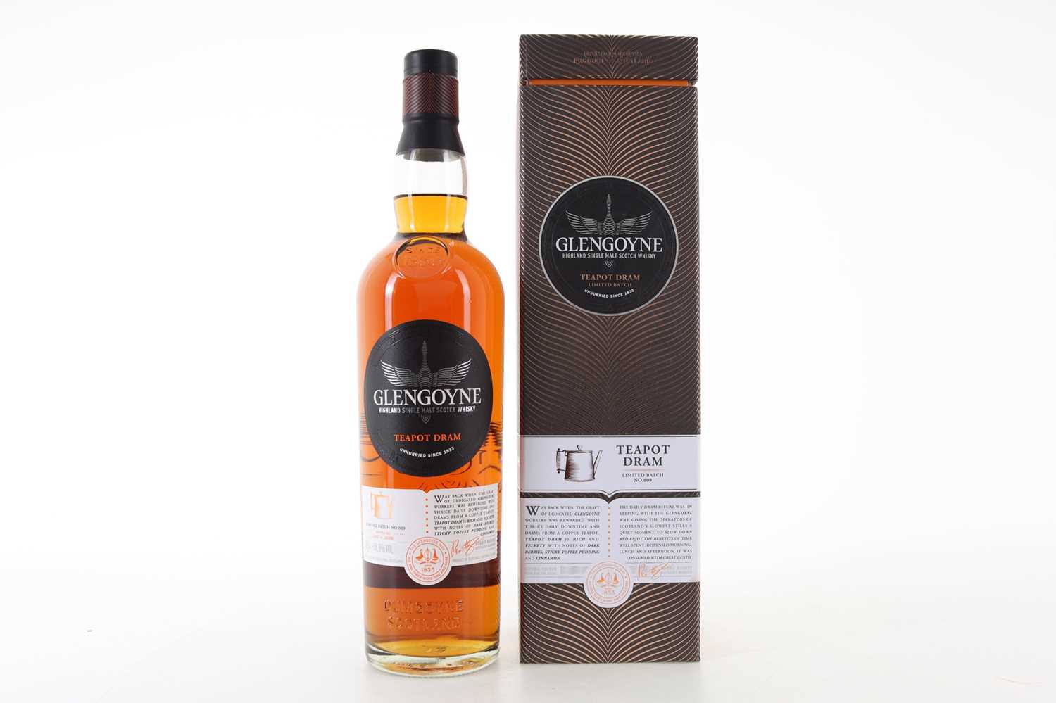 Lot 120 - GLENGOYNE TEAPOT DRAM BATCH #9