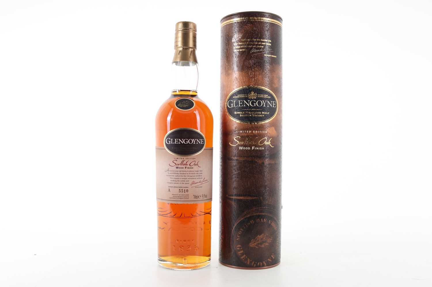 Lot 127 - GLENGOYNE 16 YEAR OLD SCOTTISH OAK WOOD FINISH