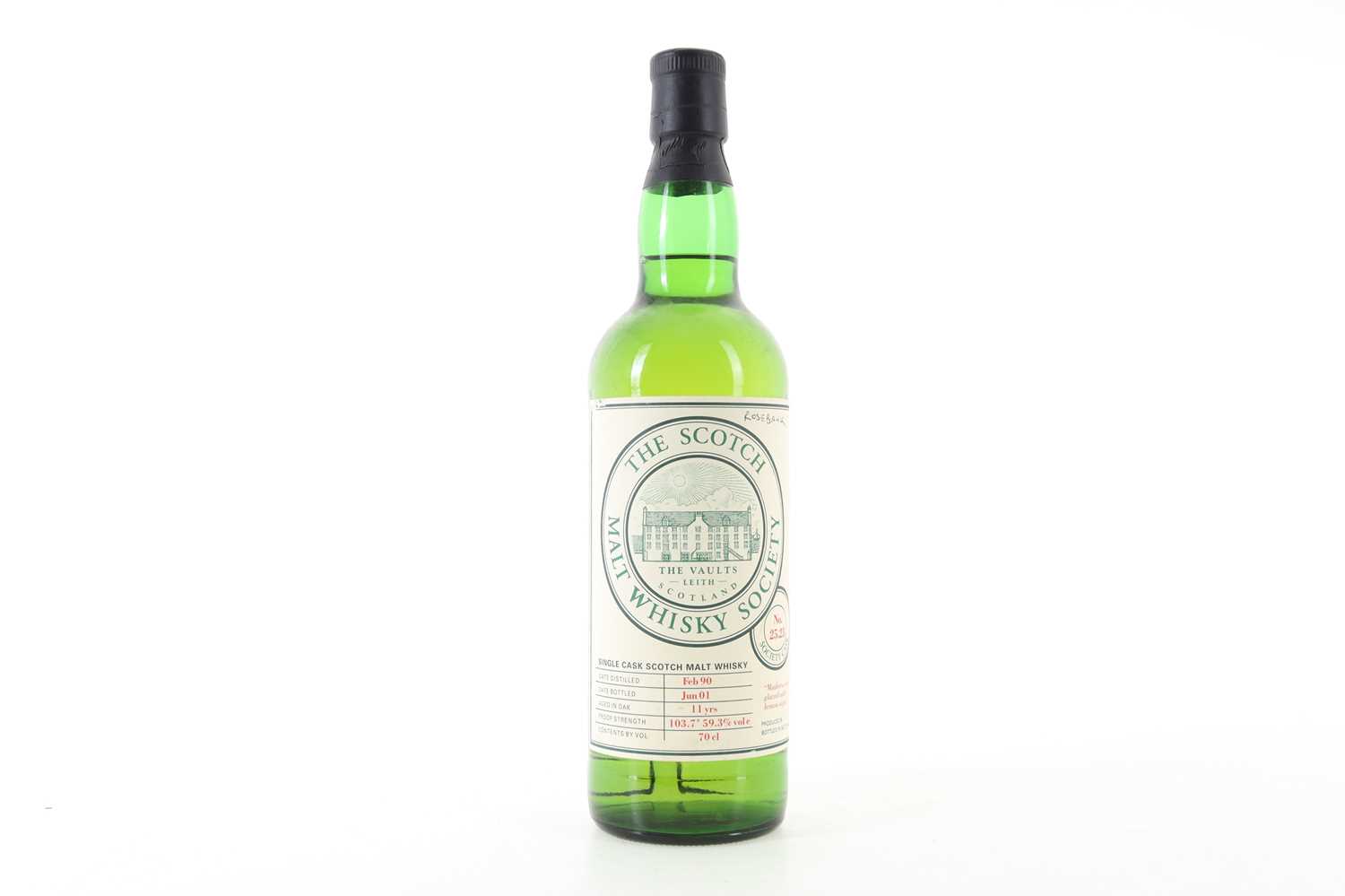 Lot 137 - SMWS 25.23 ROSEBANK 1990 11 YEAR OLD