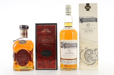 Lot 140 - CRAGGANMORE 12 YEAR OLD 1L AND CARDHU 12 YEAR OLD 1L