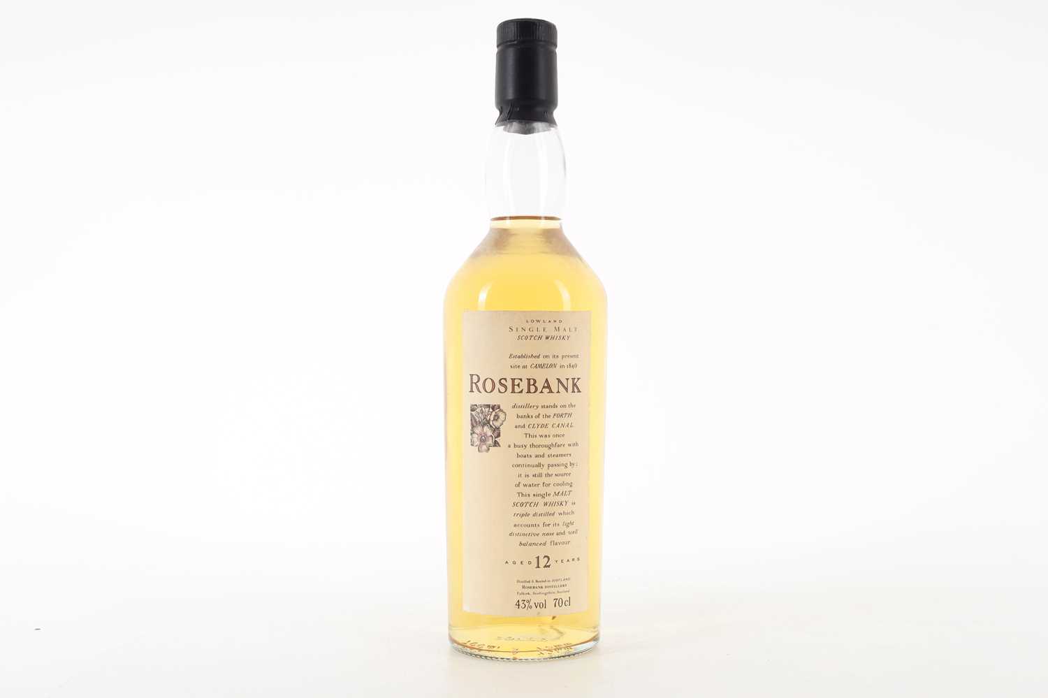 Lot 163 - ROSEBANK 12 YEAR OLD FLORA & FAUNA