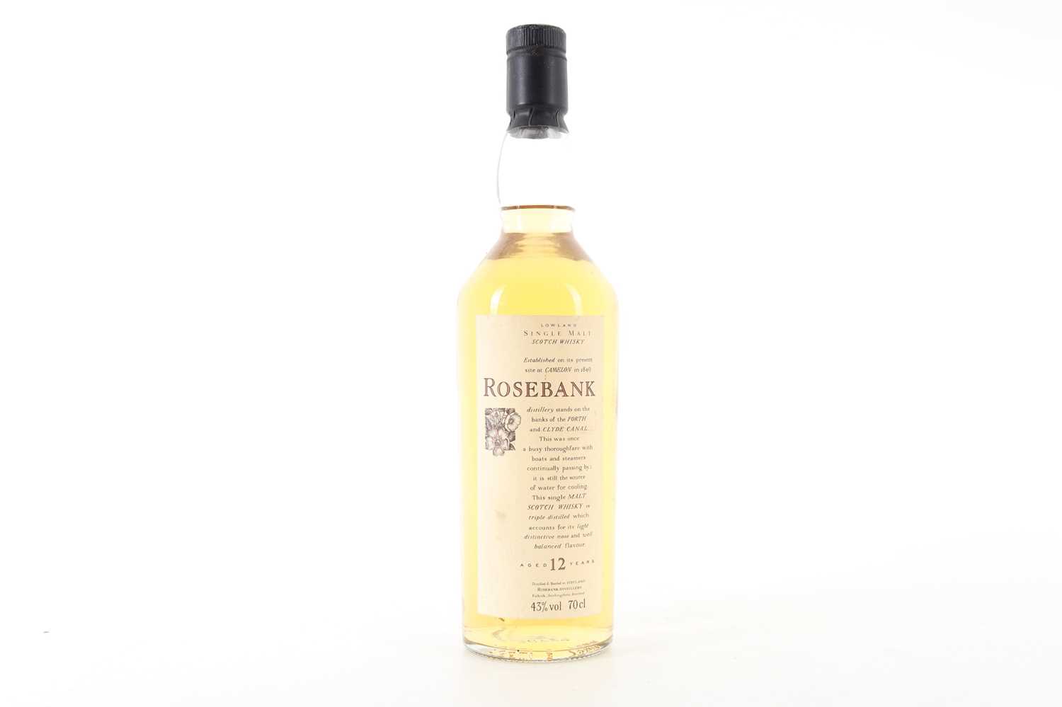 Lot 169 - ROSEBANK 12 YEAR OLD FLORA & FAUNA