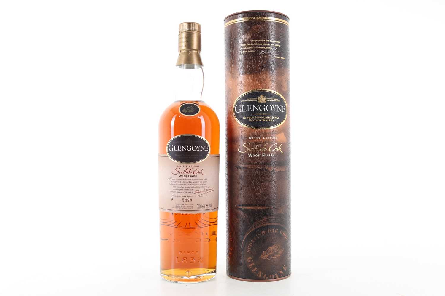 Lot 173 - GLENGOYNE 16 YEAR OLD SCOTTISH OAK WOOD FINISH