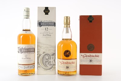 Lot 176 - CRAGGANMORE 12 YEAR OLD 1L AND GLENKINCHIE 10 YEAR OLD 1L