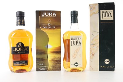 Lot 178 - TWO BOTTLES OF JURA 10 YEAR OLD