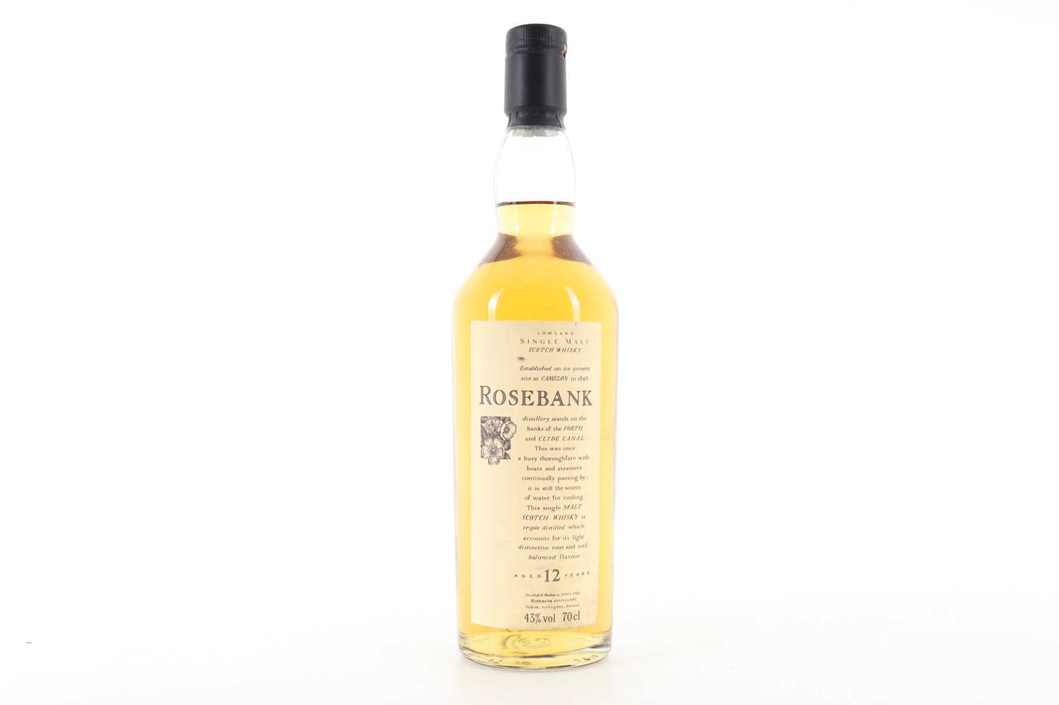 Lot 179 - ROSEBANK 12 YEAR OLD FLORA & FAUNA