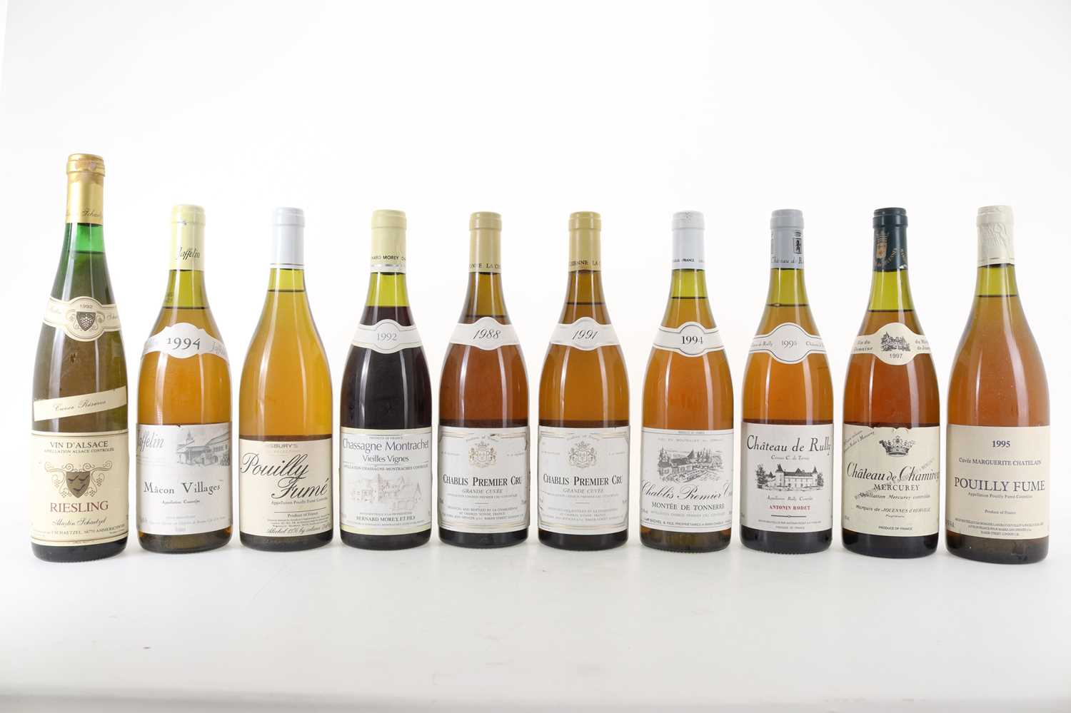 Lot 204 - TEN ASSORTED BOTTLES OF WINE
