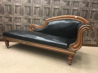 Lot 1305 - VICTORIAN MAHOGANY SCROLL-END DAY BED later...