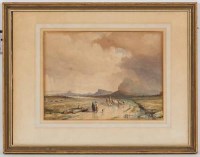 Lot 56 - ATTRIBUTED TO THOMAS PEPLOE WOOD, VIEW OF...