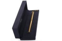 Lot 1349 - DUPONT PARIS GOLD PLATED FOUNTAIN PEN with 18...