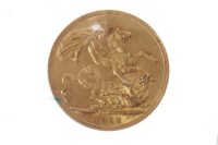 Lot 552 - GOLD SOVEREIGN DATED 1912