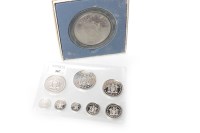Lot 567 - SET OF EIGHT BELIZE SILVER COINS all under...