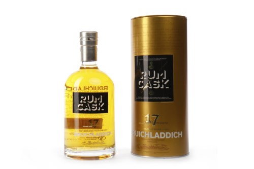 Lot 1016 - BRUICHLADDICH RUM CASK AGED 17 YEARS Active....