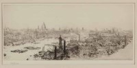 Lot 152 - WILLIAM LIONEL WYLLIE, THE CITY OF LONDON...