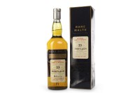 Lot 1329 - MORTLACH 1972 RARE MALTS AGED 23 YEARS Active....