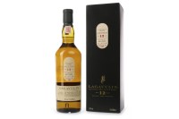 Lot 1356 - LAGAVULIN AGED 12 YEARS NATURAL CASK STRENGTH...