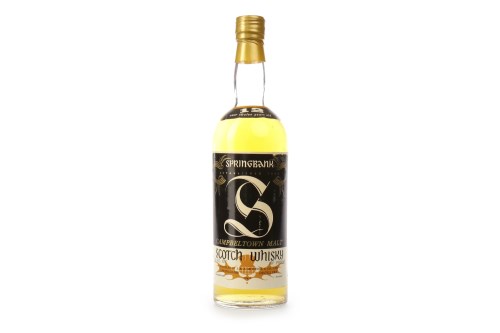 Lot 1385 - SPRINGBANK 12 YEARS OLD 80° PROOF Active....