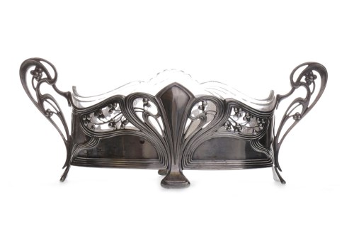 Lot 350 - WMF ART NOUVEAU SILVER PLATED COMPORT with...