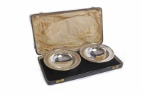 Lot 407 - PAIR OF TIFFANY & CO. SILVER BONBON DISHES the...