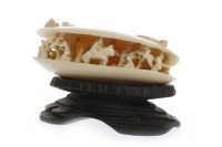 Lot 538 - EARLY 20TH CENTURY CHINESE IVORY MODEL OF A...