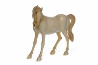 Lot 634 - EARLY 20TH CENTURY CHINESE IVORY HORSE...